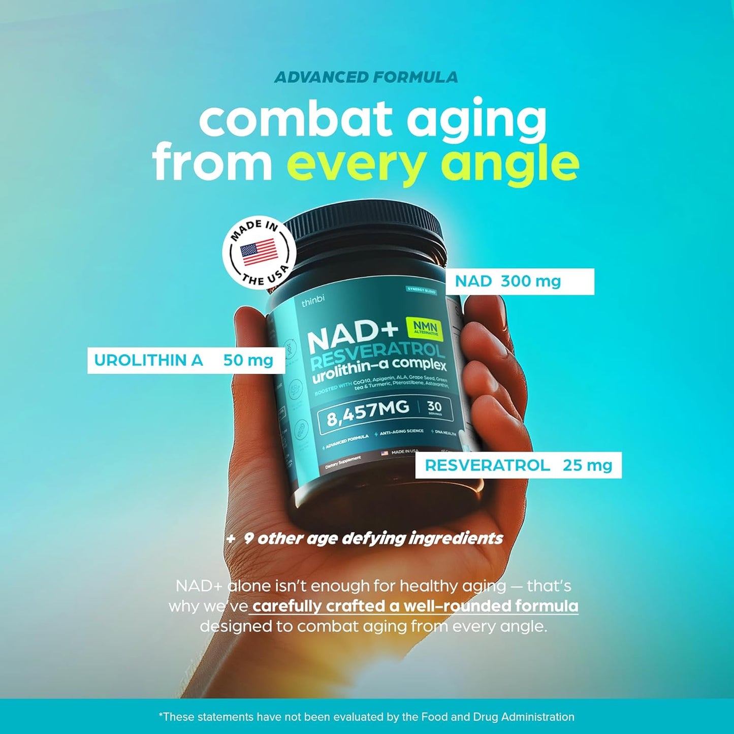 Capsules - 60ct - Anti Aging Support - NAD