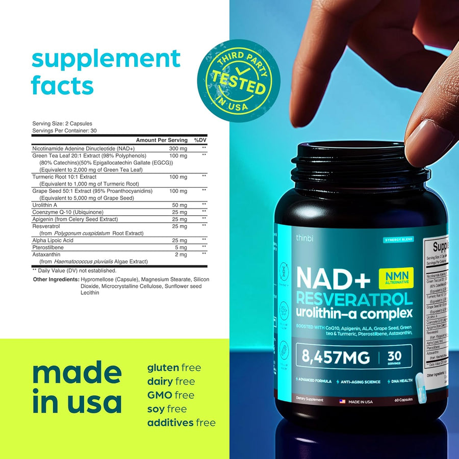 NAD+ Capsules to Support Cellular Energy and Healthy Aging